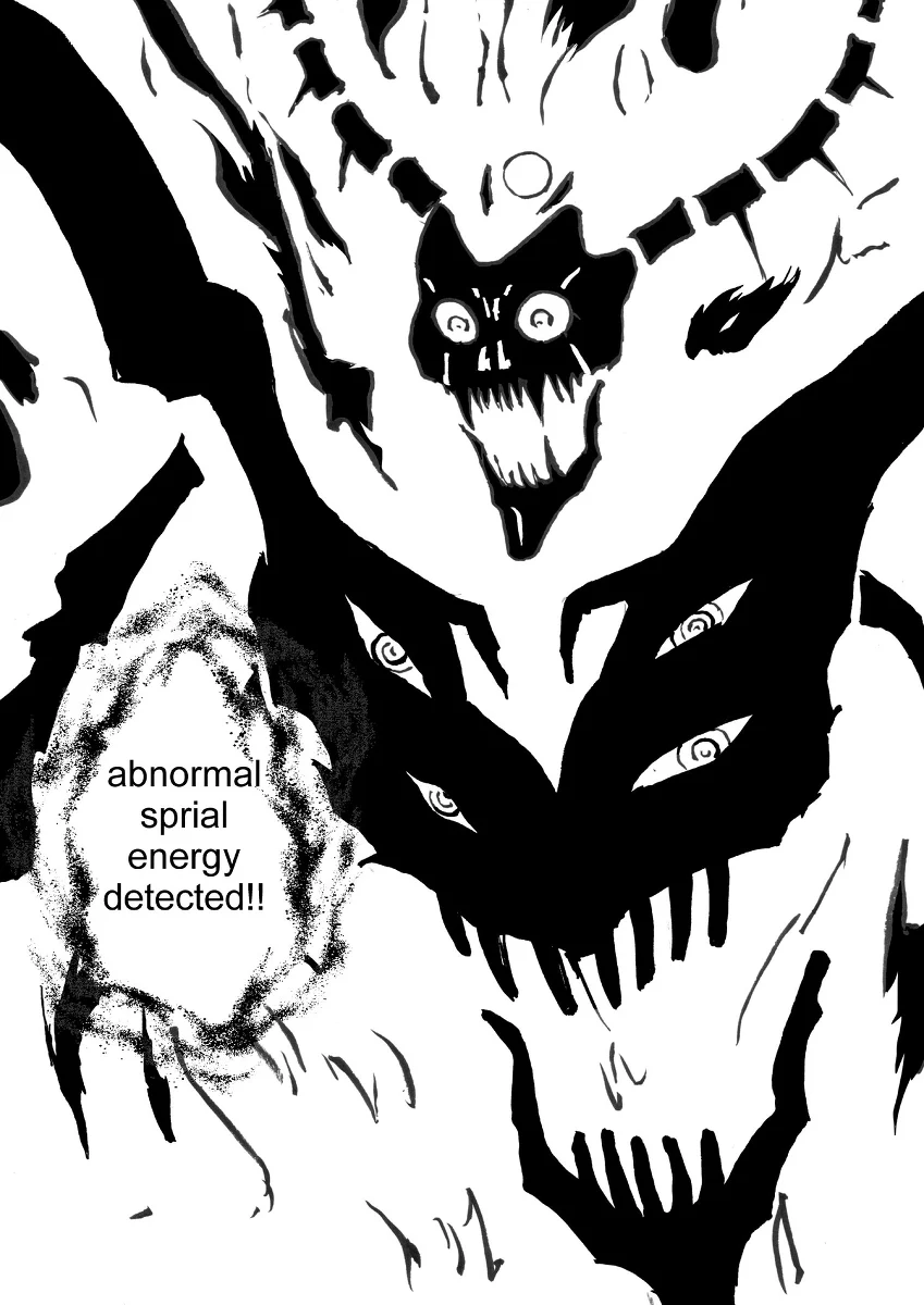 One-Punch Man, Gurren Lagann - One punch man x Anti-spiral (Doujinshi)
