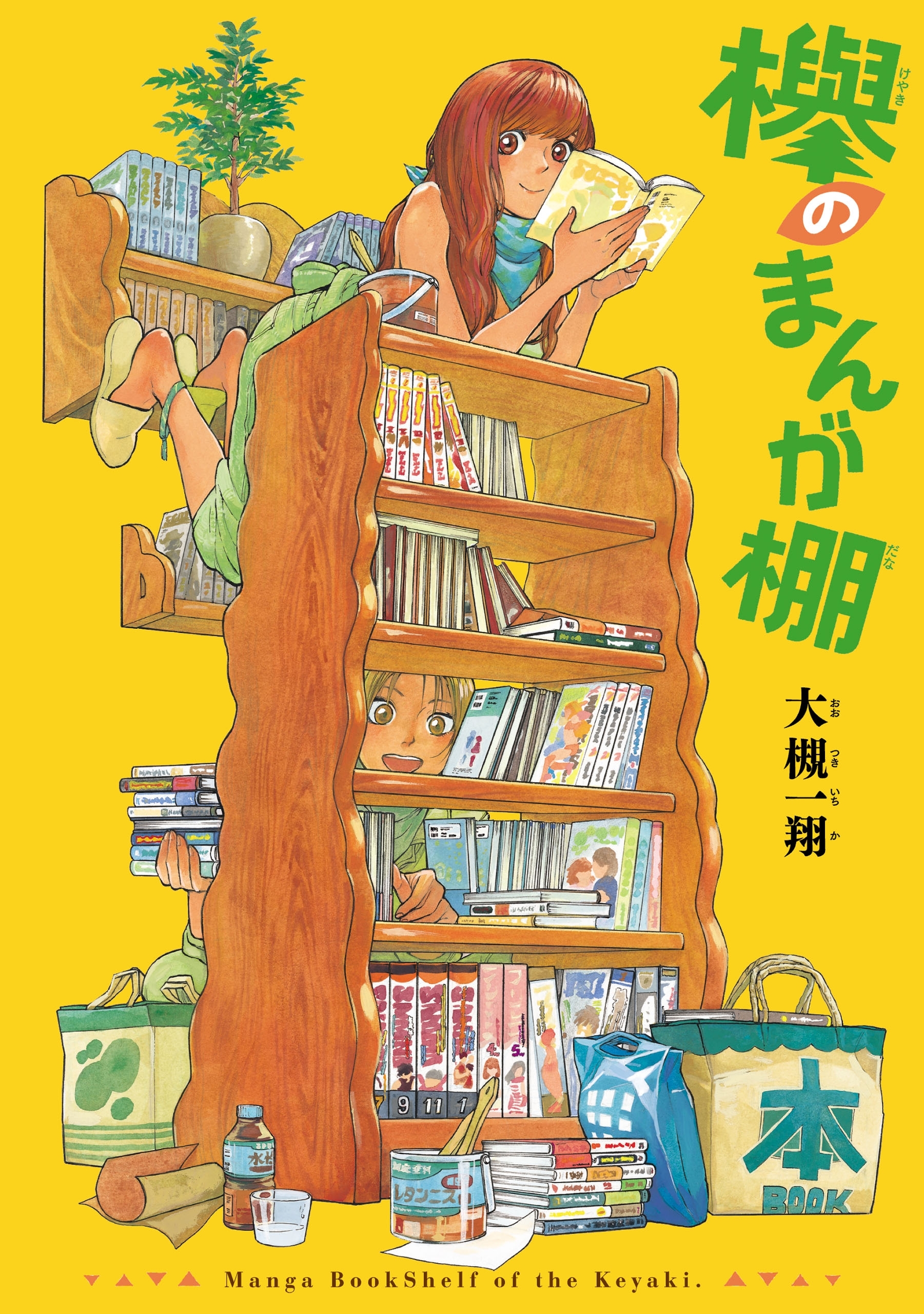 The Keyakis' Comic Bookshelves